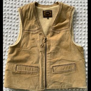 SOLD Suede warm vest